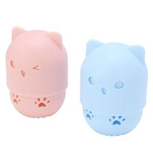 Cat silicone beauty blender holders